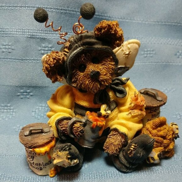 Boyd Bears 1998 Bubble Bee- Sweeter than Honey The Bearstone Collection 20E-2522 - Picture 2 of 7